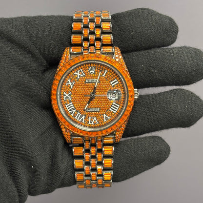 Rolex Datejust 41mm Pave Dial Watch Ref# 126300 - Happy Jewelers Fine Jewelry Lifetime Warranty