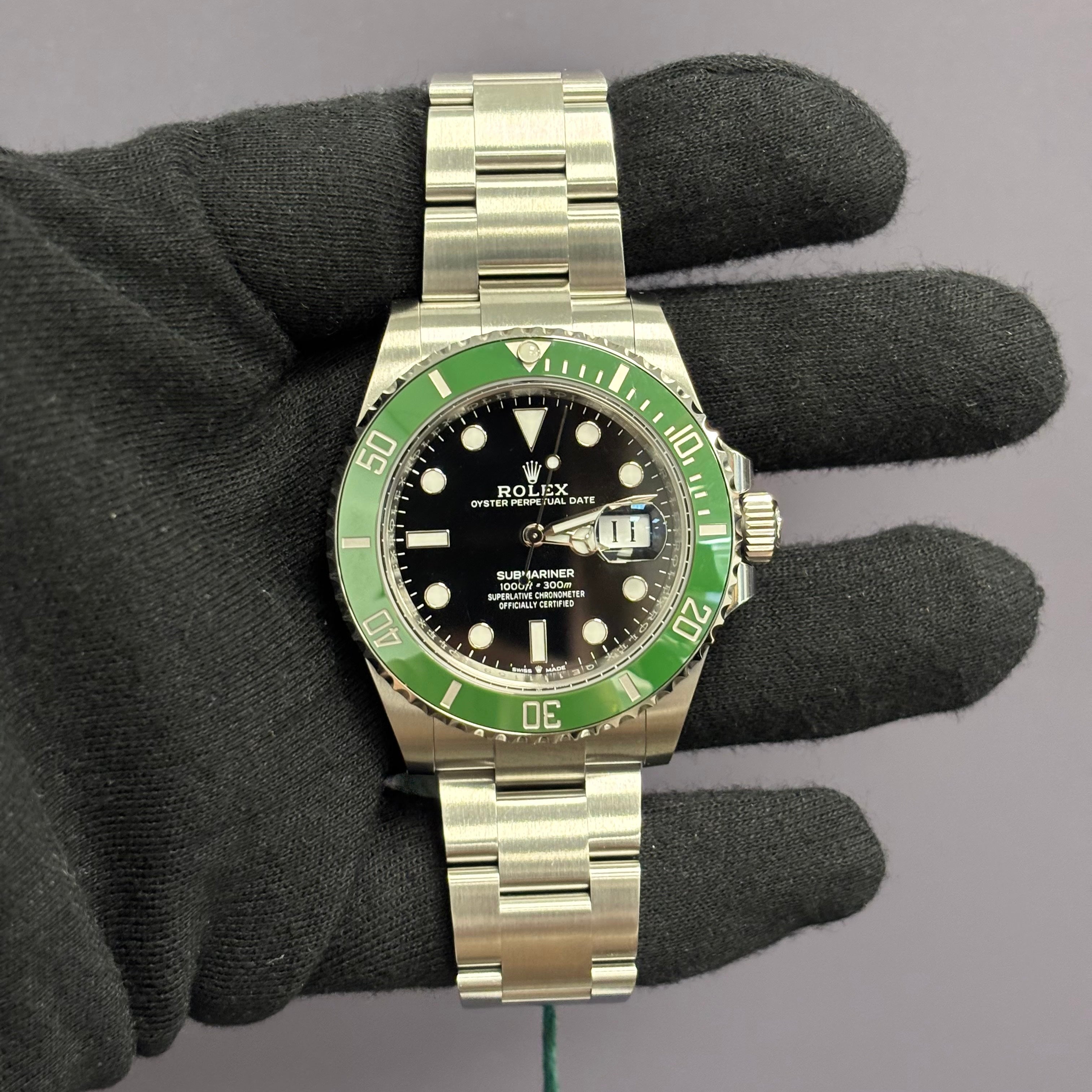 Rolex Submariner 41mm Black Dial Watch Ref# 126610LV - Happy Jewelers Fine Jewelry Lifetime Warranty