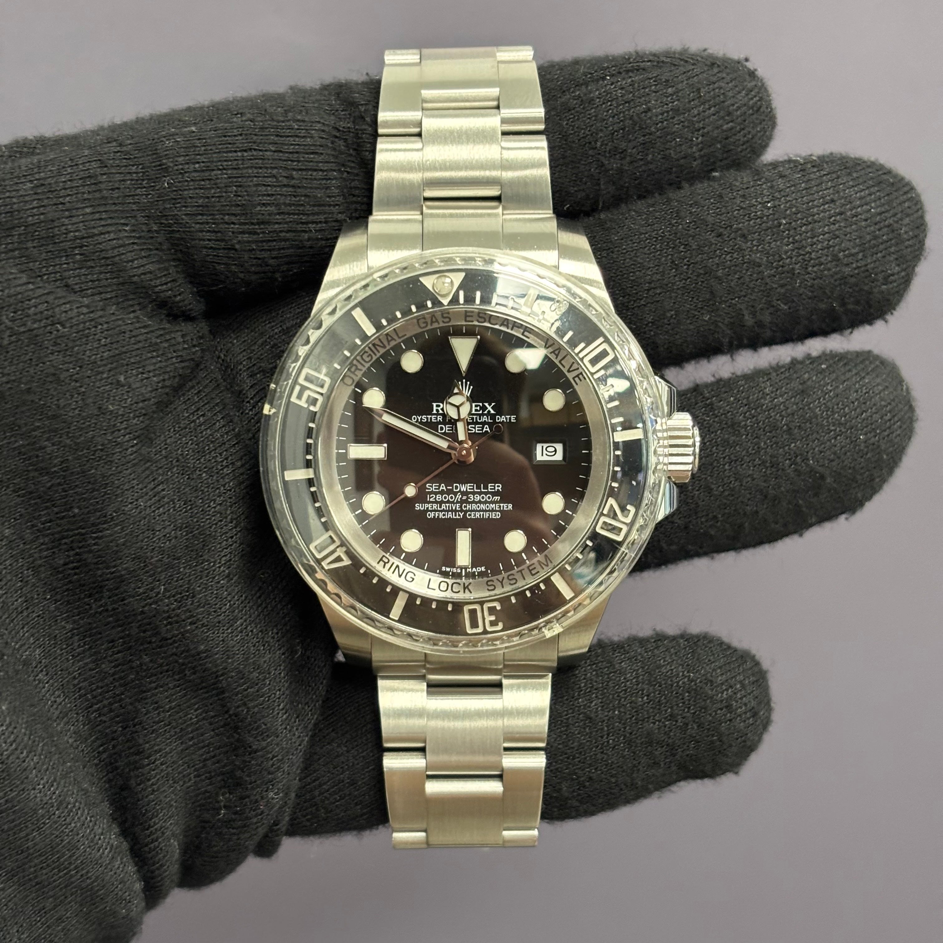 Rolex Sea-Dweller 44mm Black Dial Watch Ref# 116660 - Happy Jewelers Fine Jewelry Lifetime Warranty