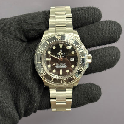 Rolex Sea-Dweller 44mm Black Dial Watch Ref# 116660 - Happy Jewelers Fine Jewelry Lifetime Warranty
