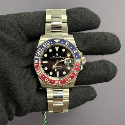 Rolex GMT-Master II 40mm Black Dial Watch Ref# 126710BLRO - Happy Jewelers Fine Jewelry Lifetime Warranty