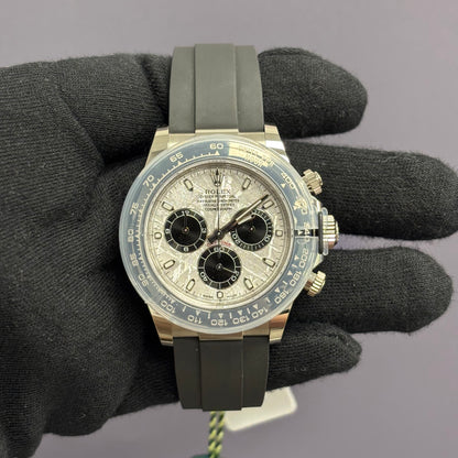 Rolex Daytona 40mm Meteorite Dial Watch Ref# 116519LN - Happy Jewelers Fine Jewelry Lifetime Warranty