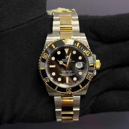 Rolex Submariner 40mm Black Dial Ref# 116613 - Happy Jewelers Fine Jewelry Lifetime Warranty
