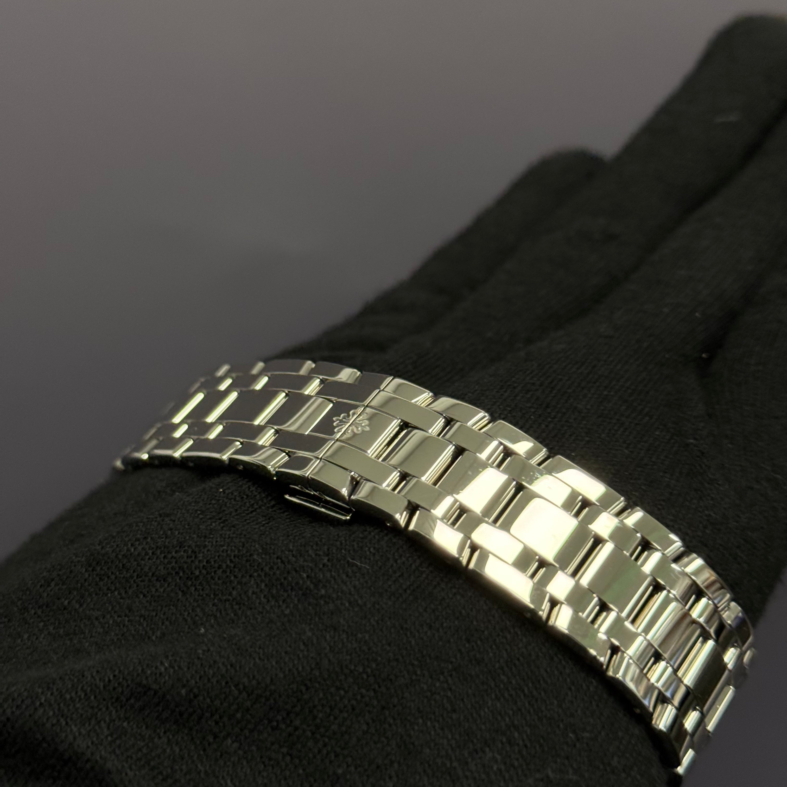 Patek Philippe Complications 38mm Blue Dial Watch Ref# 4947/1A-001 - Happy Jewelers Fine Jewelry Lifetime Warranty