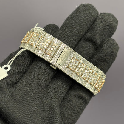 Cartier Santos 40mm Pave Dial Watch Ref# WSSA0018 - Happy Jewelers Fine Jewelry Lifetime Warranty