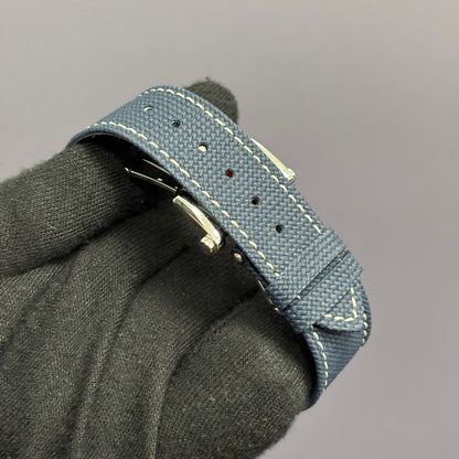 Patek Philippe Cubitus 45mm Blue Stick Dial Watch Ref# 5822P-001 - Happy Jewelers Fine Jewelry Lifetime Warranty