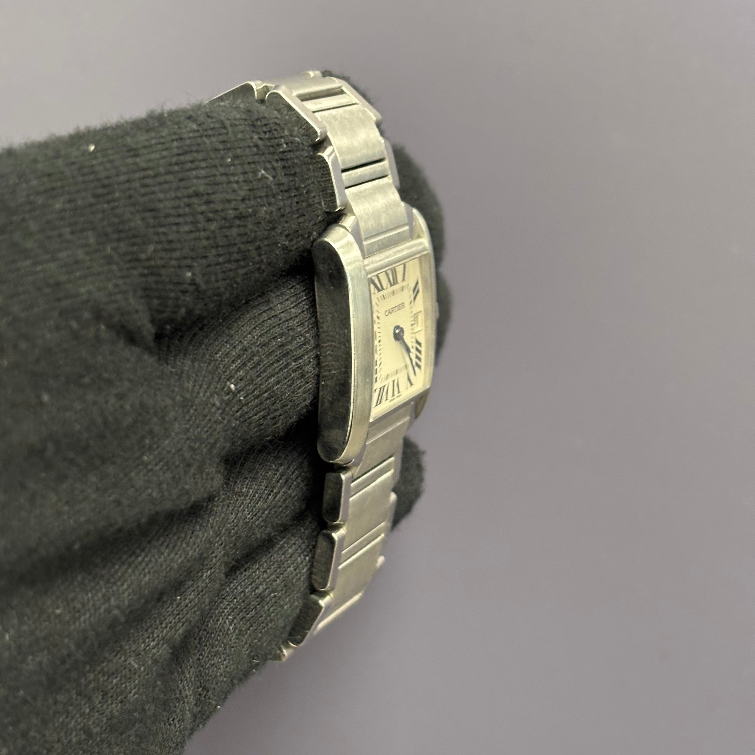 Cartier Tank 25mm White Dial Watch Ref# W51011Q3 - Happy Jewelers Fine Jewelry Lifetime Warranty