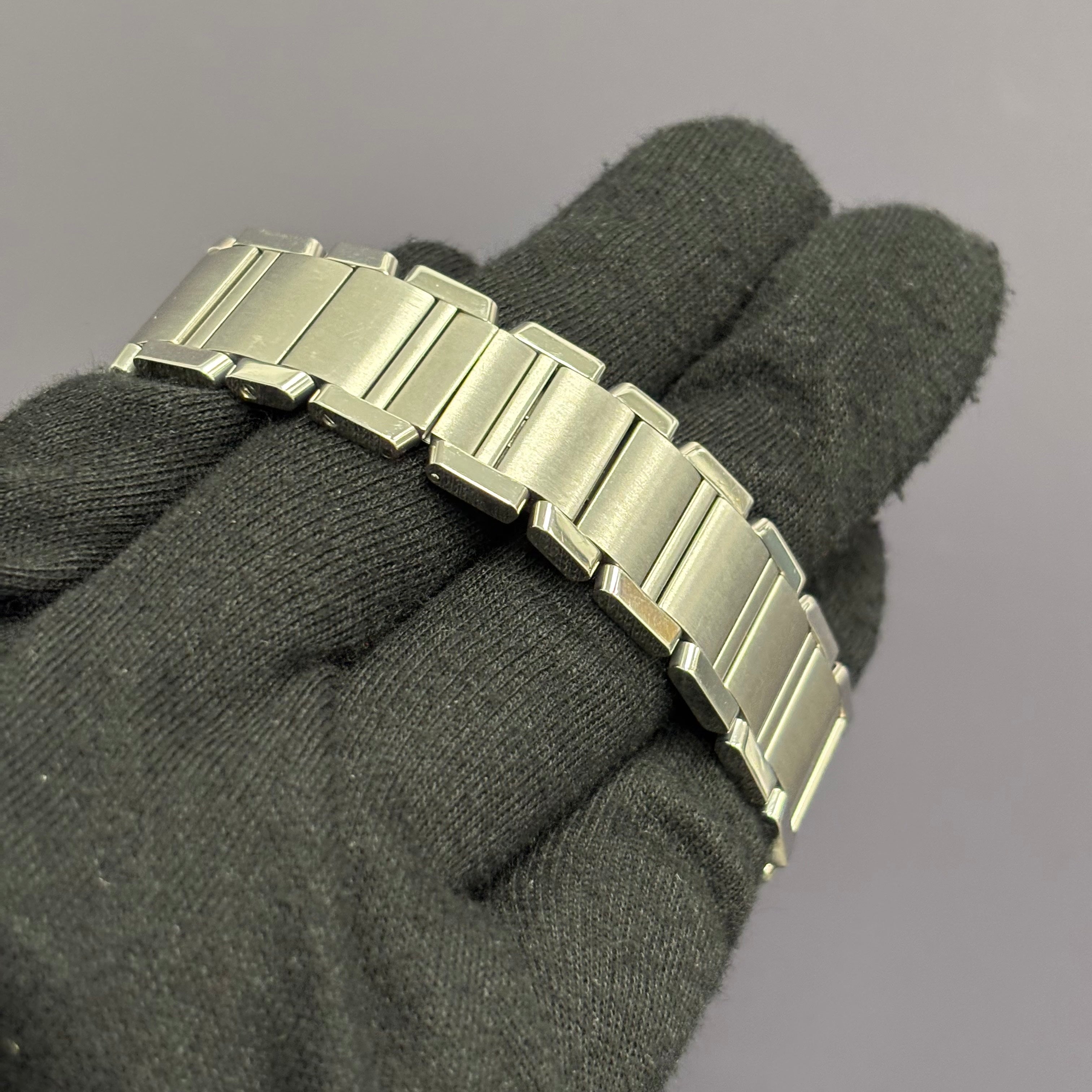 Cartier Tank 25mm White Dial Watch Ref# W51011Q3 - Happy Jewelers Fine Jewelry Lifetime Warranty