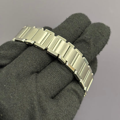 Cartier Tank 25mm White Dial Watch Ref# W51011Q3 - Happy Jewelers Fine Jewelry Lifetime Warranty