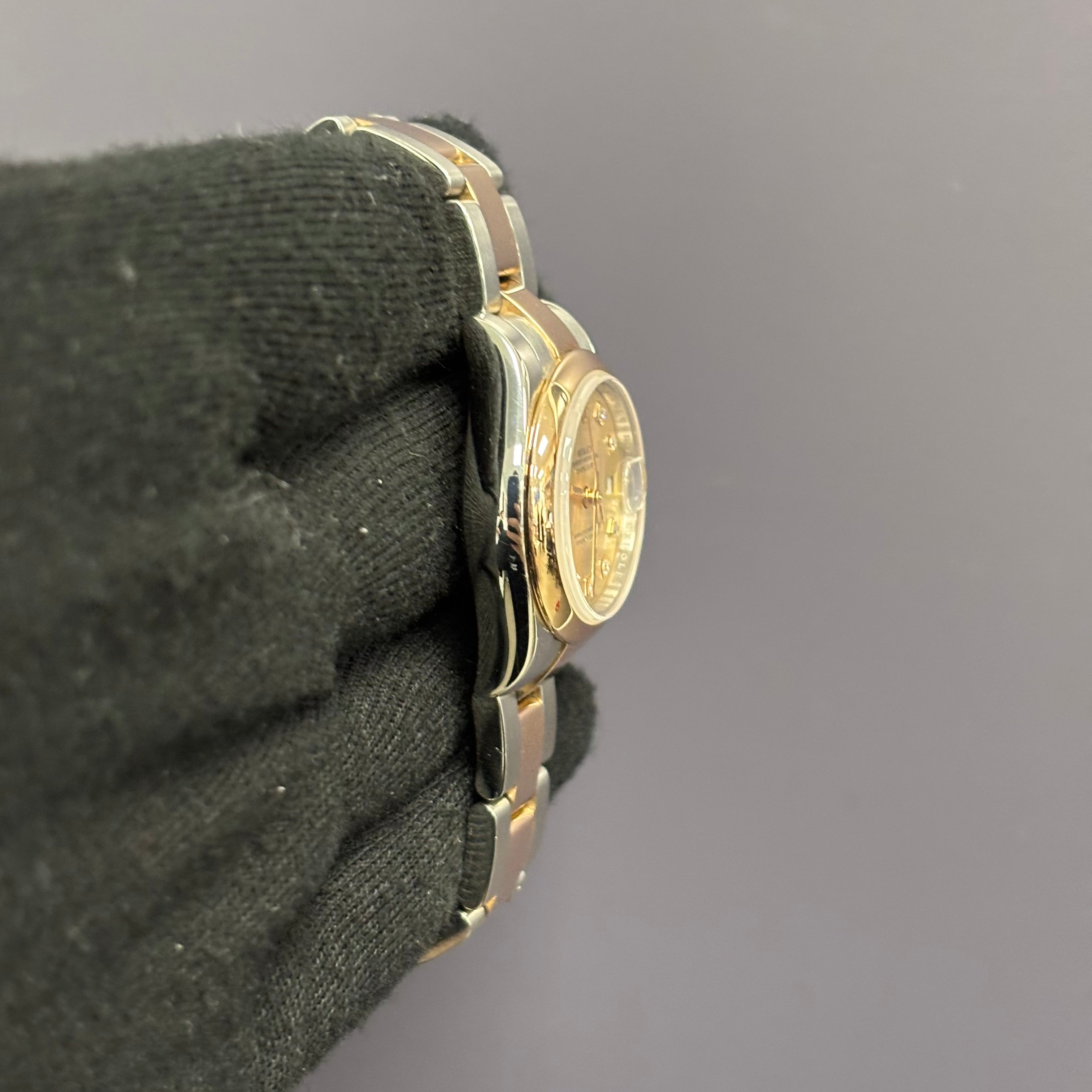 Rolex Datejust 26mm Pink Dial Watch Ref# 179161 - Happy Jewelers Fine Jewelry Lifetime Warranty