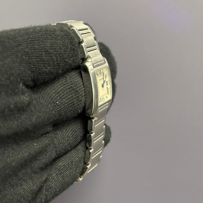 Cartier Tank 20mm Ivory Dial Watch Ref# W51008Q3 - Happy Jewelers Fine Jewelry Lifetime Warranty