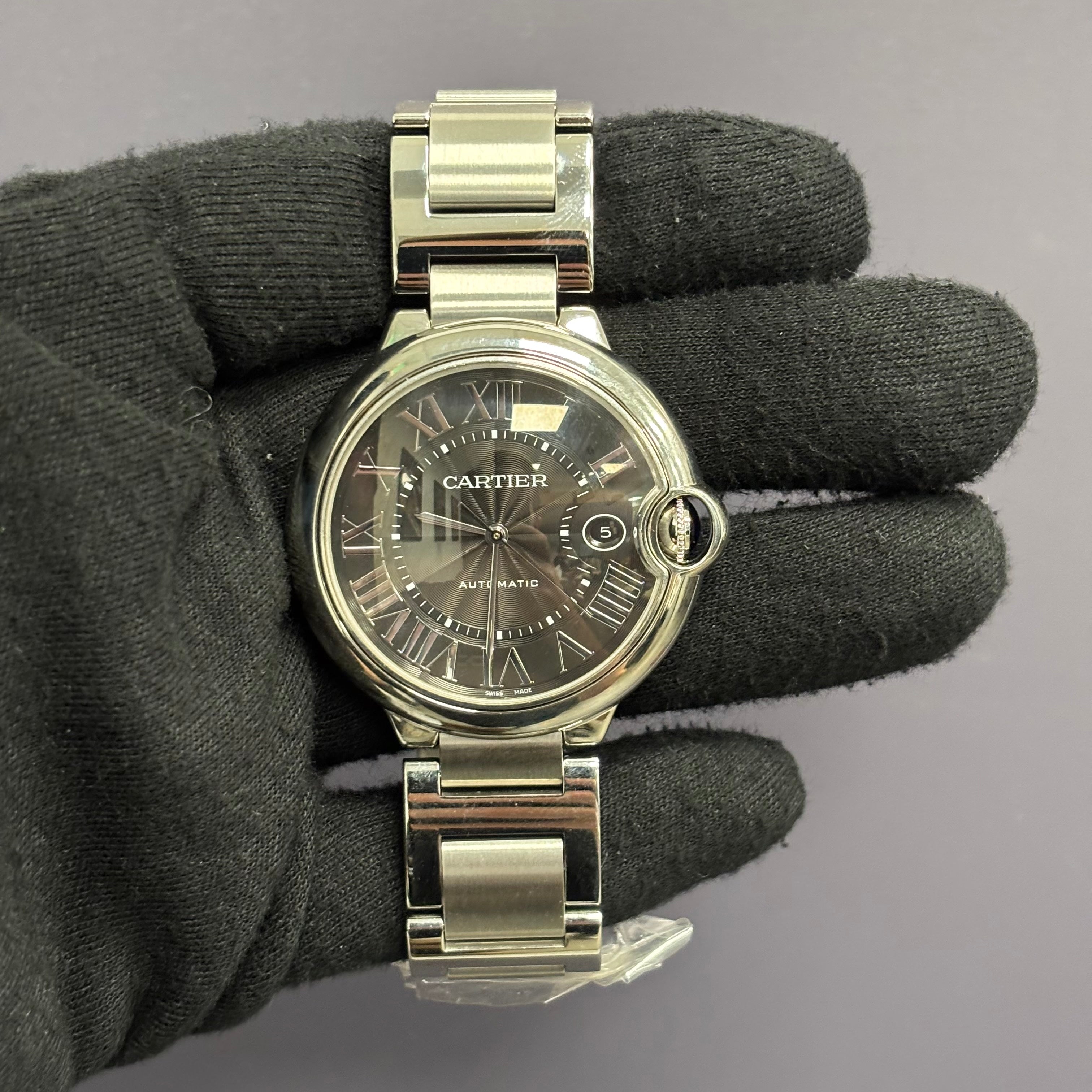 Cartier Ballon Bleu 42mm Black Dial Watch Ref# W6920042 - Happy Jewelers Fine Jewelry Lifetime Warranty