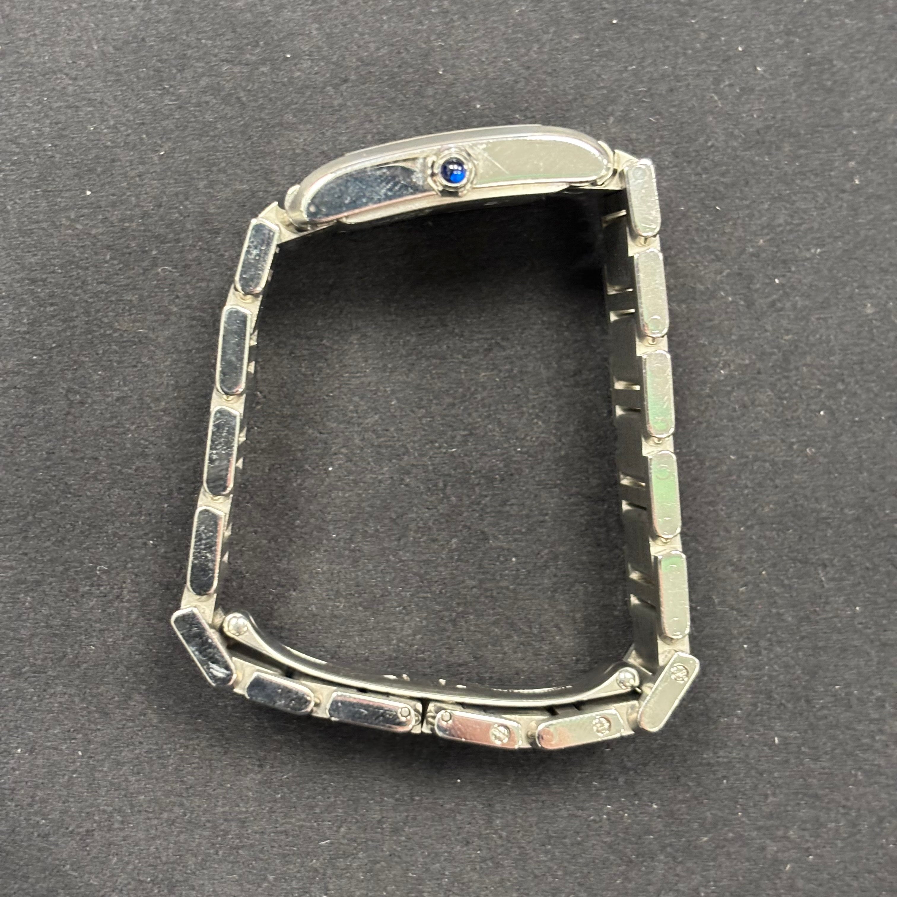 Cartier Tank 25mm White Dial Watch Ref# W51011Q3 - Happy Jewelers Fine Jewelry Lifetime Warranty