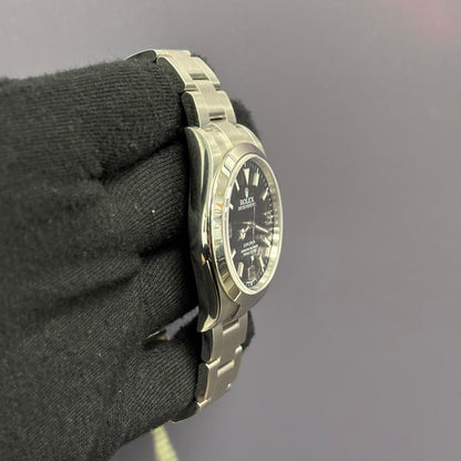 Rolex Explorer 39mm Black Dial Watch Ref# 214270 - Happy Jewelers Fine Jewelry Lifetime Warranty