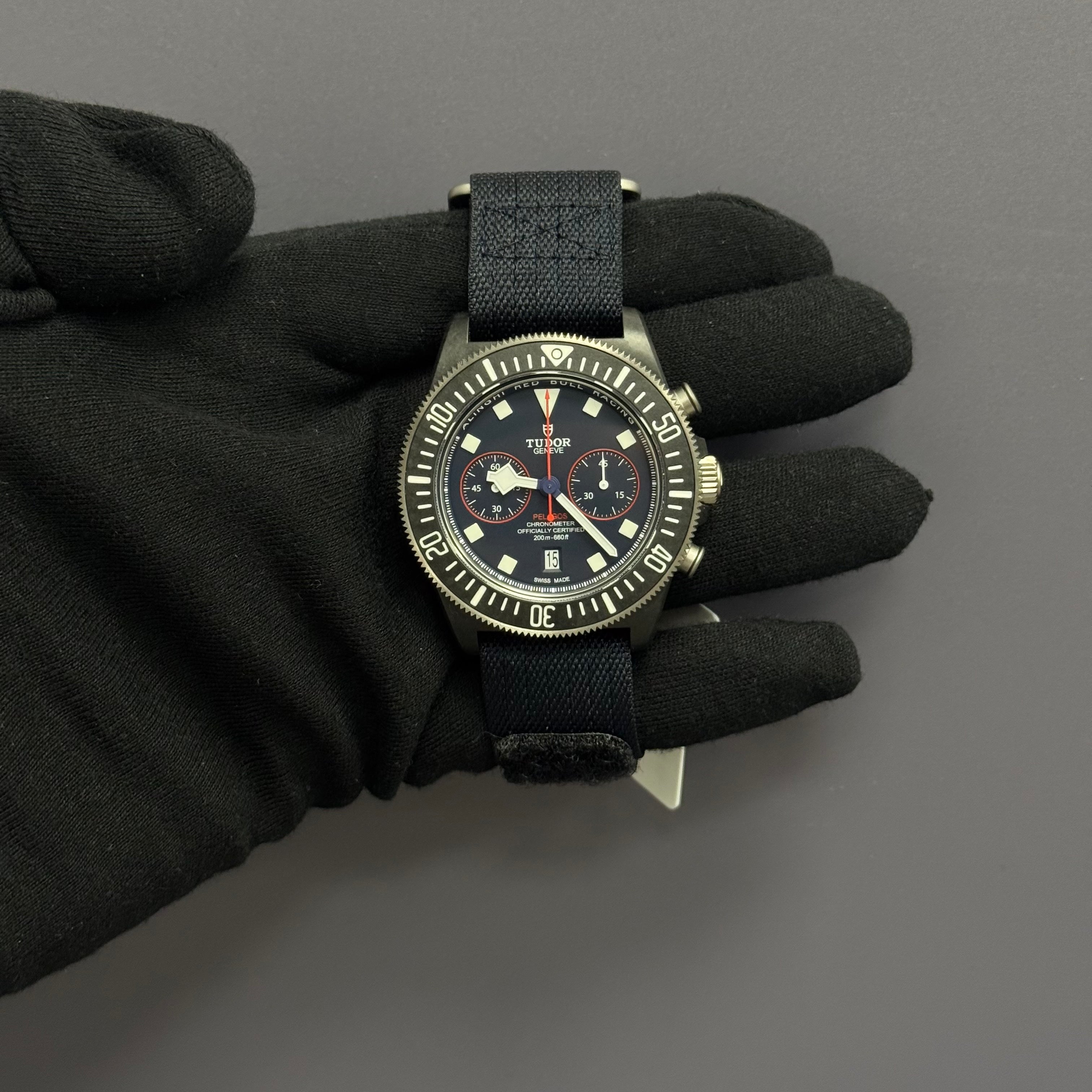 Tudor Pelagos 43mm Blue Dial Watch Ref# 25807KN - Happy Jewelers Fine Jewelry Lifetime Warranty