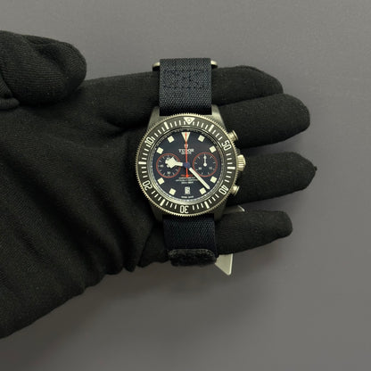 Tudor Pelagos 43mm Blue Dial Watch Ref# 25807KN - Happy Jewelers Fine Jewelry Lifetime Warranty