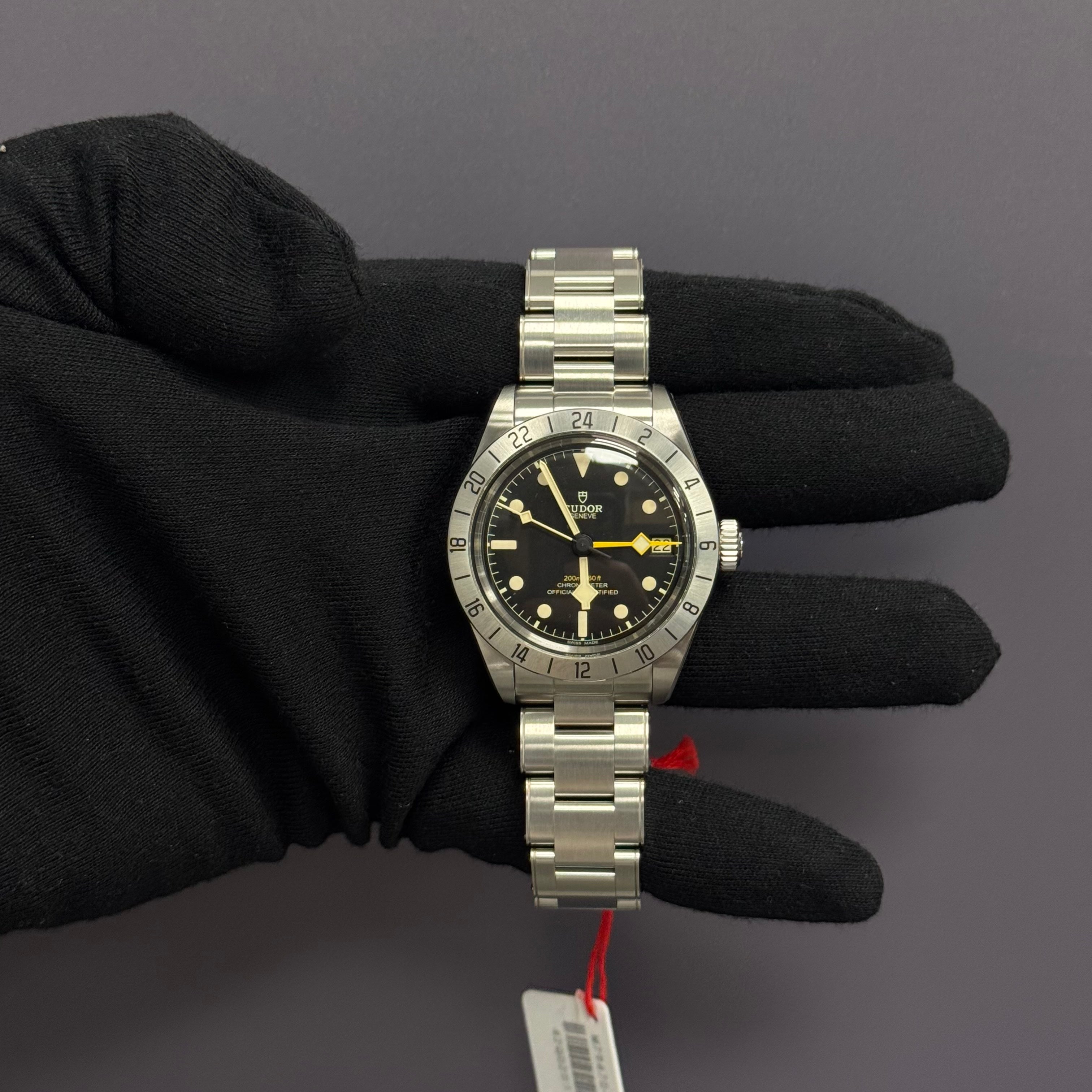 ☆☆☆ Tudor Black Bay 39mm Black Dial Watch Ref# 79470 – Happy Jewelers