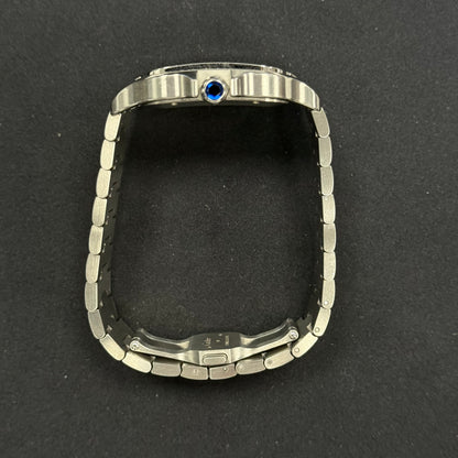 Cartier Santos 40mm Blue Dial Watch Ref# WSSA0030 - Happy Jewelers Fine Jewelry Lifetime Warranty