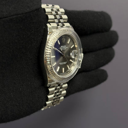 Rolex Datejust 41mm Rhodium Dial Watch Ref# 126334 - Happy Jewelers Fine Jewelry Lifetime Warranty