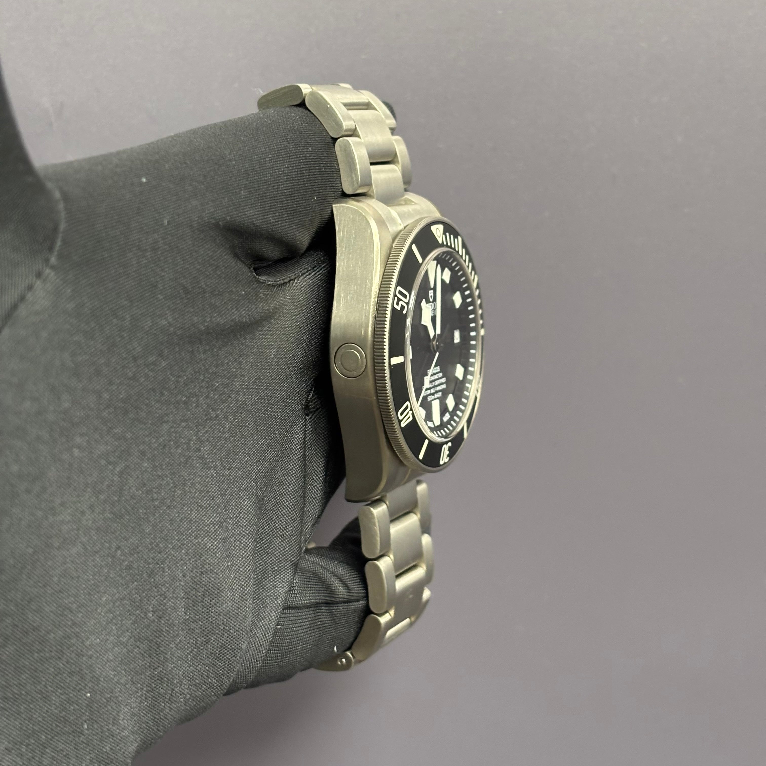 Tudor Pelagos 42mm Black Dial Watch Ref# 25600TN - Happy Jewelers Fine Jewelry Lifetime Warranty