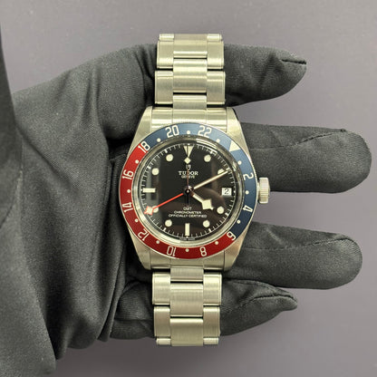Tudor Black Bay 41mm Black Dial Watch Ref# 79830RB - Happy Jewelers Fine Jewelry Lifetime Warranty