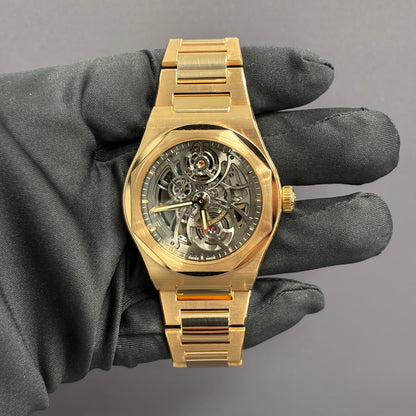 Girard Perregaux Laureato 42mm Skeleton Dial Watch Ref# 81015-52-002-52A - Happy Jewelers Fine Jewelry Lifetime Warranty