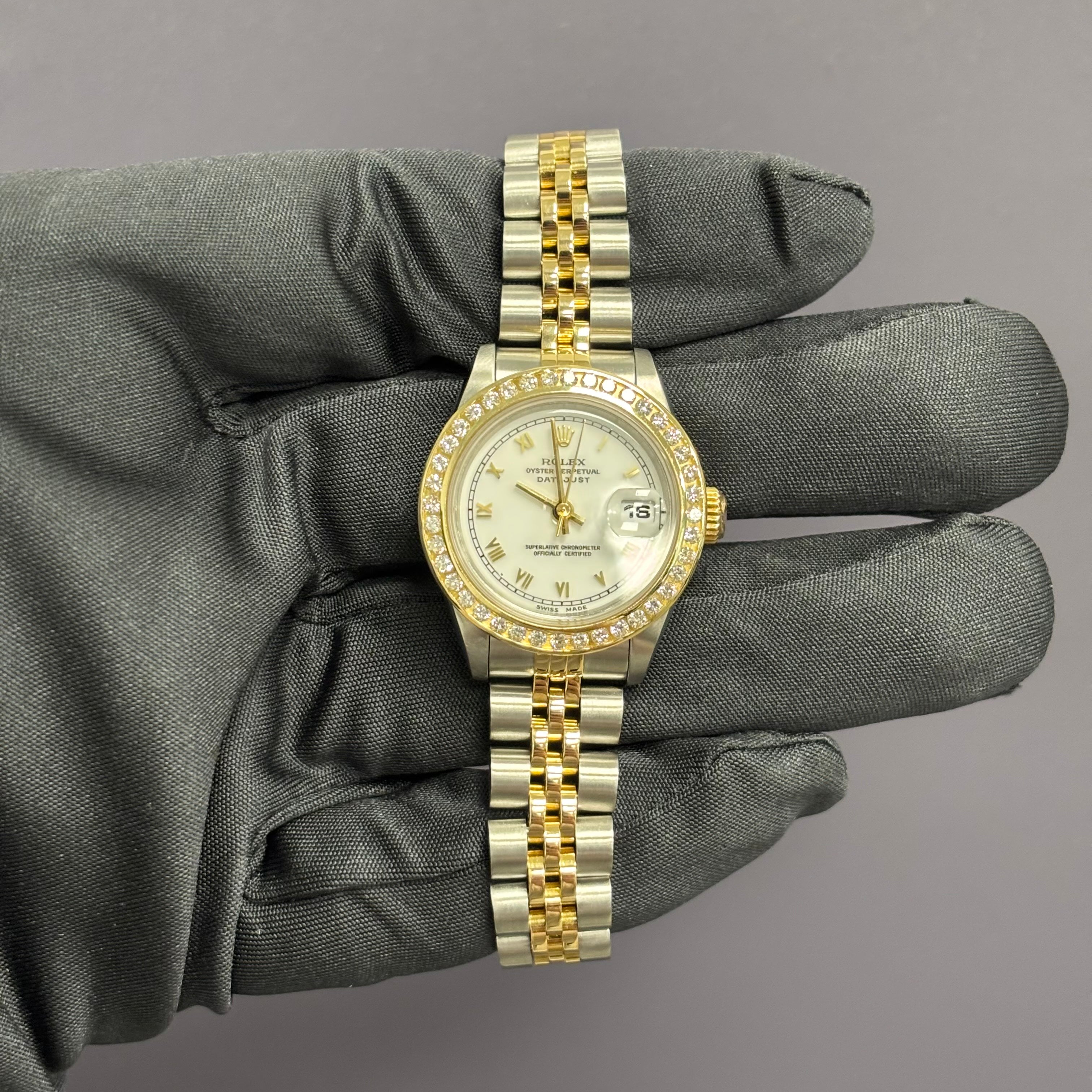 Rolex Datejust 26mm White Dial Watch Ref# 69173 - Happy Jewelers Fine Jewelry Lifetime Warranty