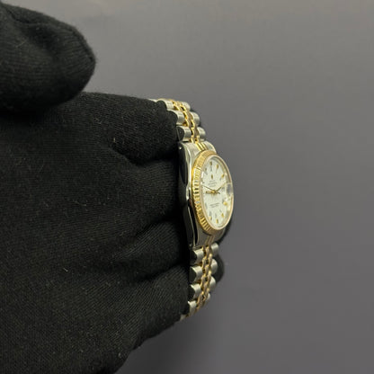 Rolex Datejust 31mm White Dial Watch Ref# 68273 - Happy Jewelers Fine Jewelry Lifetime Warranty