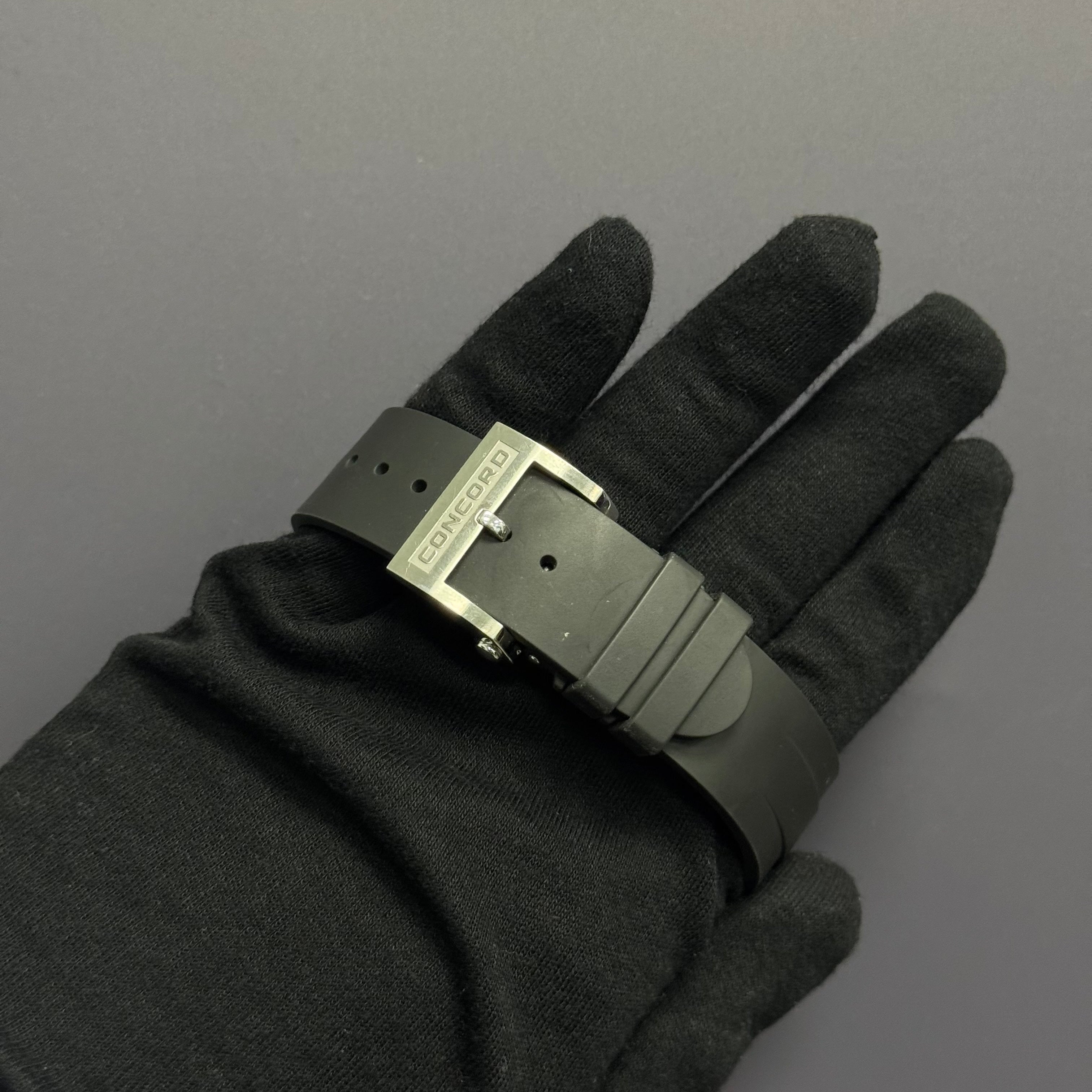 Concord Audace 45mm Black Dial Watch Ref# 01.5.14.1002 - Happy Jewelers Fine Jewelry Lifetime Warranty