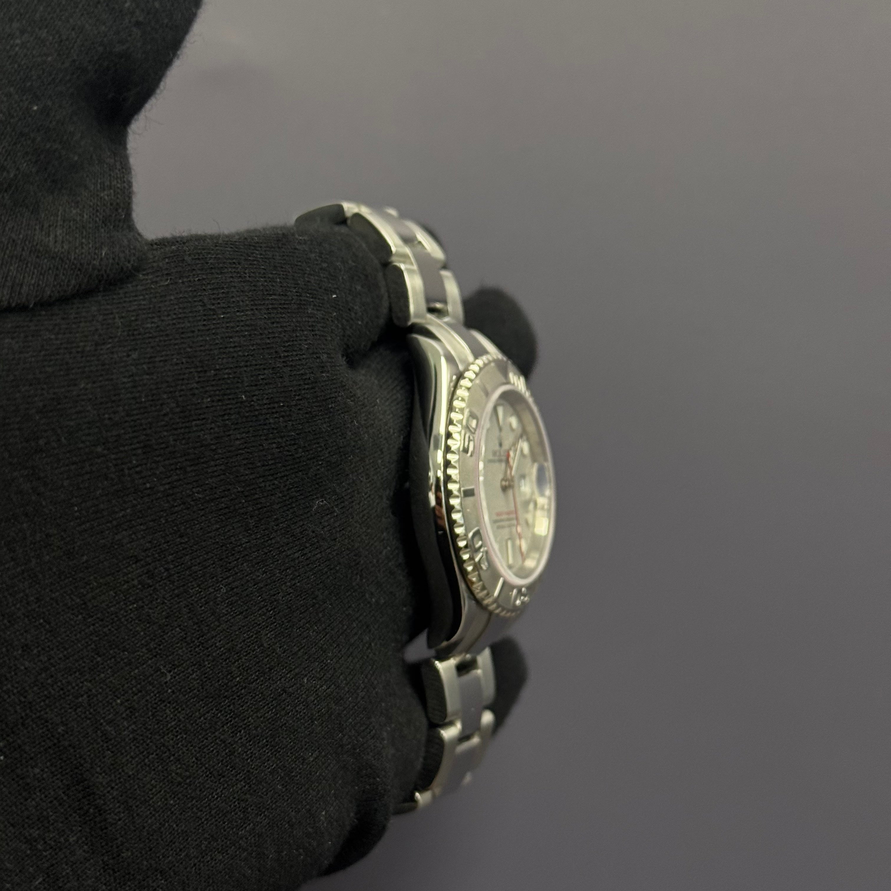 Rolex Yacht-Master 40mm Silver Dial Watch Ref# 116622 - Happy Jewelers Fine Jewelry Lifetime Warranty
