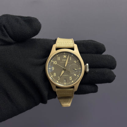 IWC Big Pilot 46mm Brown Dial Watch Ref# IW506003 - Happy Jewelers Fine Jewelry Lifetime Warranty