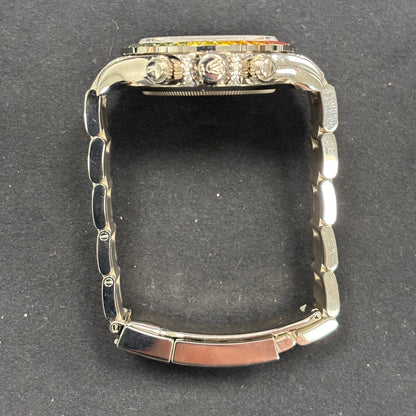 Rolex Daytona 40mm Pave Dial Watch Ref# 116599RBOW - Happy Jewelers Fine Jewelry Lifetime Warranty