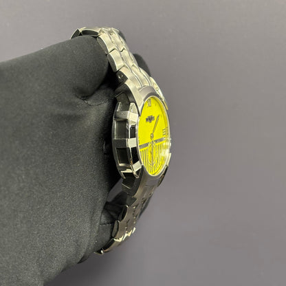 Dewitt Glorious 42mm Yellow Dial Watch Ref# FTV.PTS.006.S - Happy Jewelers Fine Jewelry Lifetime Warranty