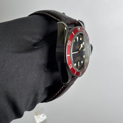 Tudor Black Bay 41mm Black Dial Watch Ref# 79230R - Happy Jewelers Fine Jewelry Lifetime Warranty