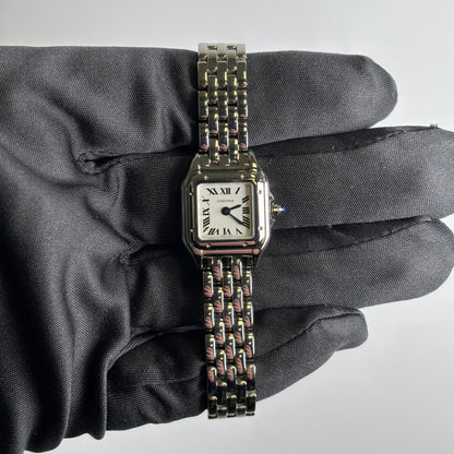 Cartier Panthere 18.5mm White Dial Watch Ref# WSPN0012 - Happy Jewelers Fine Jewelry Lifetime Warranty