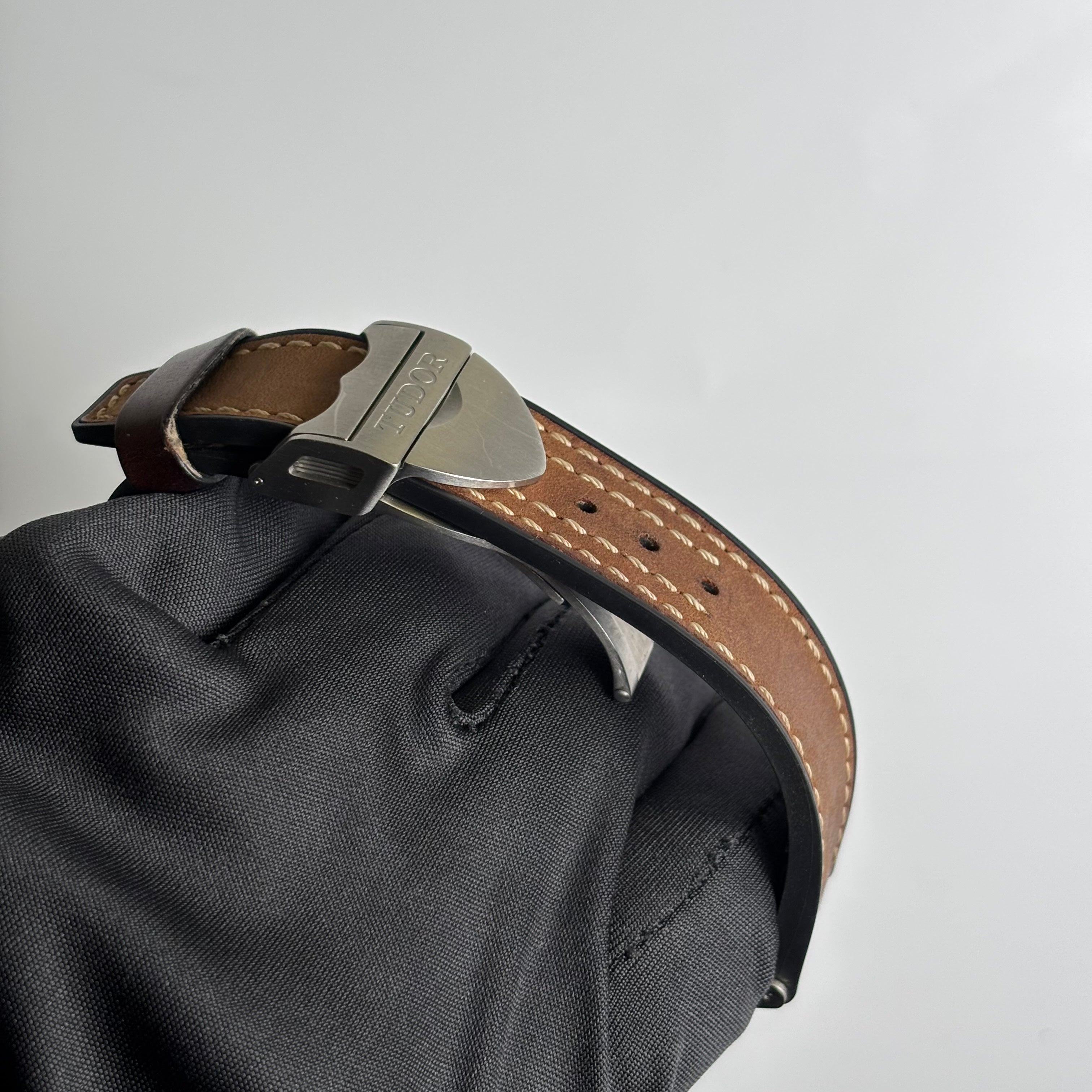 Tudor Black Bay 42mm Black Dial Watch Ref# 70150 - Happy Jewelers Fine Jewelry Lifetime Warranty