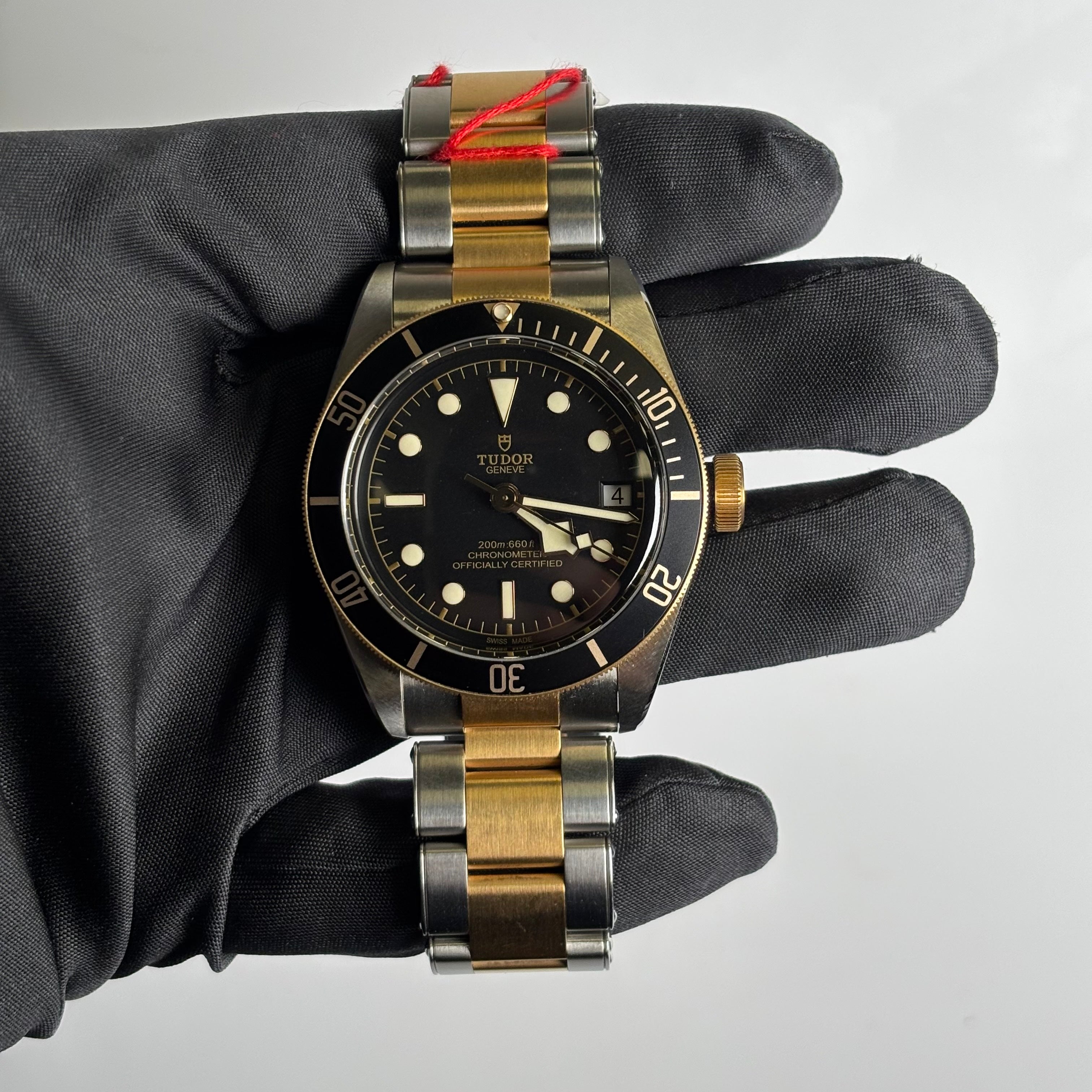 Tudor Black Bay 41mm Black Dial Watch Ref# 79733N - Happy Jewelers Fine Jewelry Lifetime Warranty