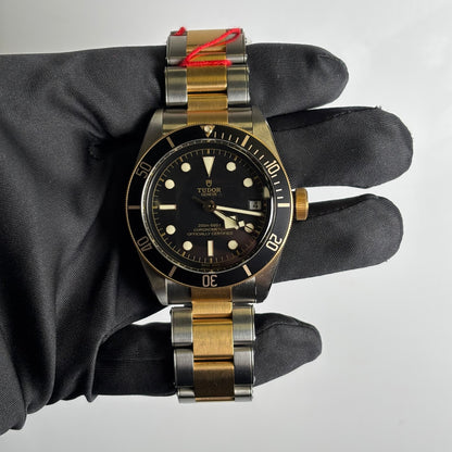 Tudor Black Bay 41mm Black Dial Watch Ref# 79733N - Happy Jewelers Fine Jewelry Lifetime Warranty