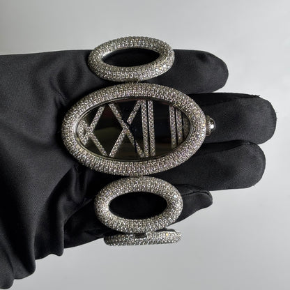 Chopard Cat's Eye 54mm Mirror Dial Watch Ref# 11/9054 - Happy Jewelers Fine Jewelry Lifetime Warranty