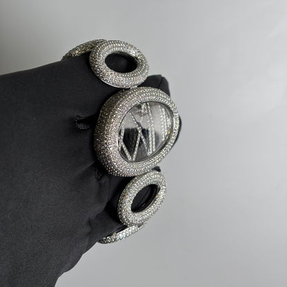 Chopard Cat's Eye 54mm Mirror Dial Watch Ref# 11/9054 - Happy Jewelers Fine Jewelry Lifetime Warranty