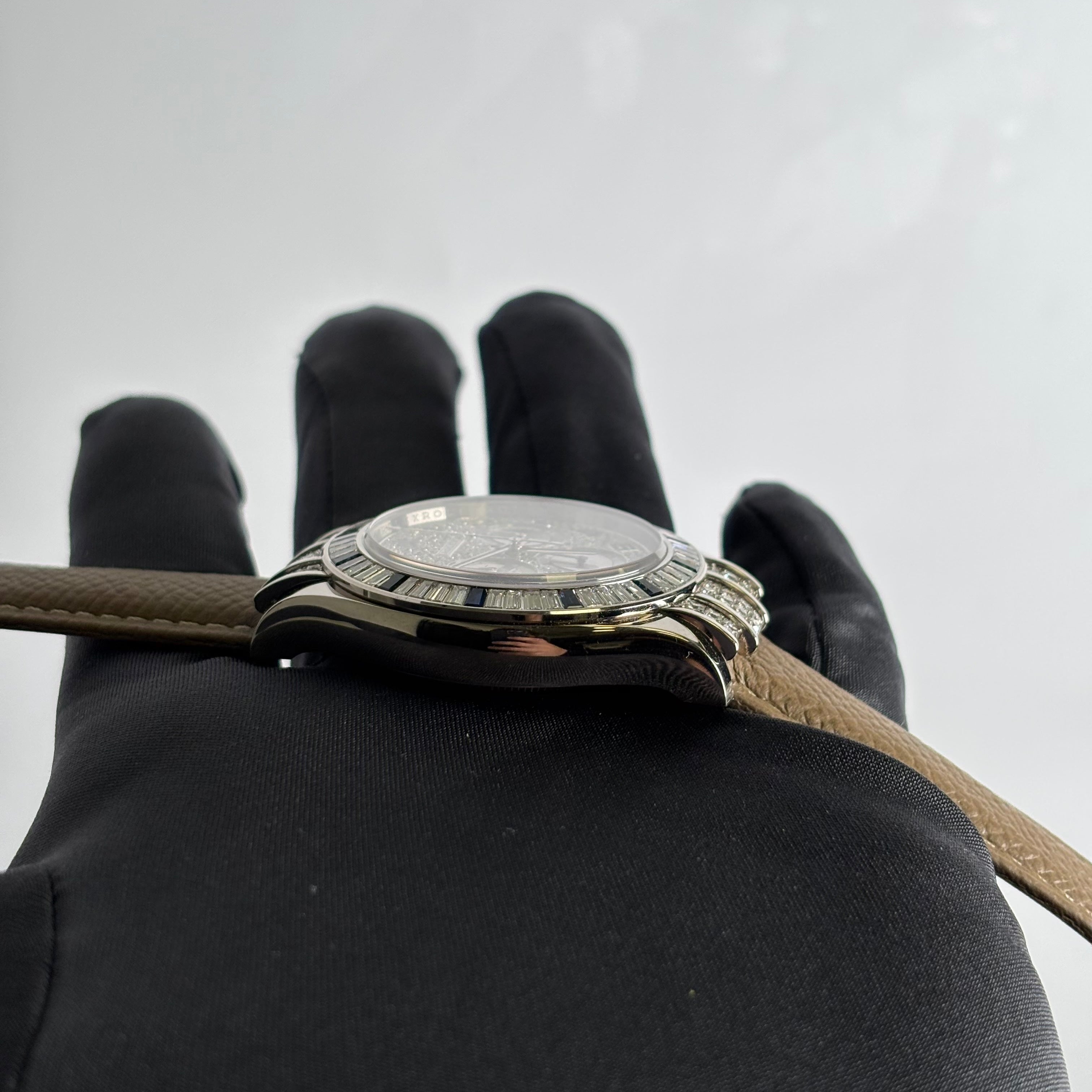 Rolex Daytona 40mm Pave Dial Watch Ref# 116599SA - Happy Jewelers Fine Jewelry Lifetime Warranty