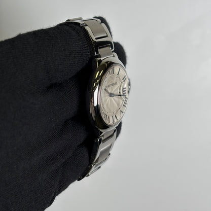 Cartier Ballon Bleu 36mm White Dial Watch Ref# W69011Z4 - Happy Jewelers Fine Jewelry Lifetime Warranty