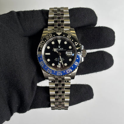 Rolex GMT-Master II 40mm Black Dial Watch Ref# 126710BLNR - Happy Jewelers Fine Jewelry Lifetime Warranty