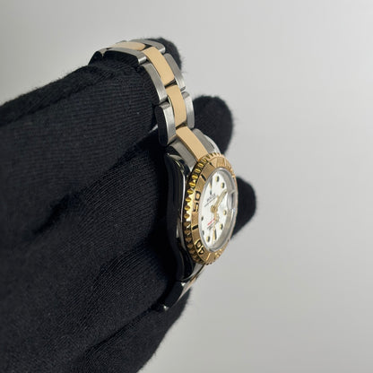 Rolex Yacht-Master 29mm White Dial Watch Ref# 169623 - Happy Jewelers Fine Jewelry Lifetime Warranty