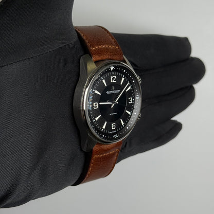 Jaeger-LeCoultre Polaris 41mm Black Dial Watch Ref# Q9008471 - Happy Jewelers Fine Jewelry Lifetime Warranty