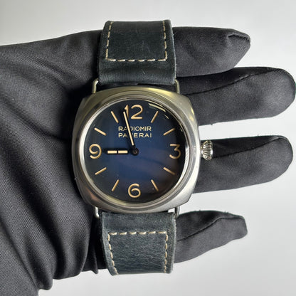Panerai Radiomir 45mm Blue Dial Watch Ref# PAM01335 - Happy Jewelers Fine Jewelry Lifetime Warranty