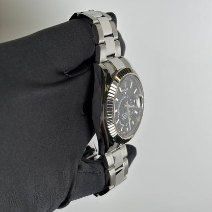 Rolex Sky-Dweller 42mm Black Dial Watch Ref# 326934 - Happy Jewelers Fine Jewelry Lifetime Warranty
