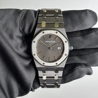 Audemars Piguet Royal Oak 33mm Grey Dial Watch Ref# 56175TT.O.0789TT.01 - Happy Jewelers Fine Jewelry Lifetime Warranty