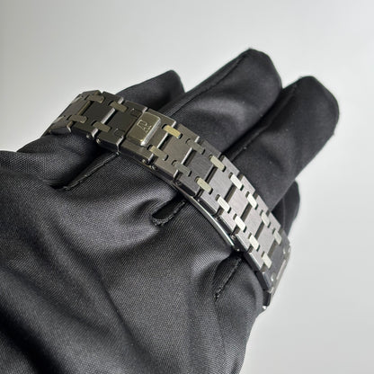 Audemars Piguet Royal Oak 33mm Grey Dial Watch Ref# 56175TT.O.0789TT.01 - Happy Jewelers Fine Jewelry Lifetime Warranty