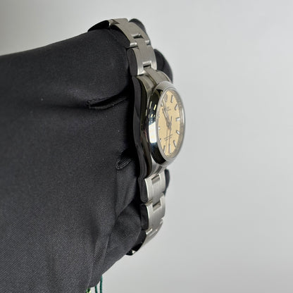 Rolex Oyster Perpetual 31mm Beige Dial Watch Ref# 277200 - Happy Jewelers Fine Jewelry Lifetime Warranty